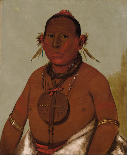 Wa Sáw Me Saw Roaring Thunder Youngest Son of Black Hawk 1832