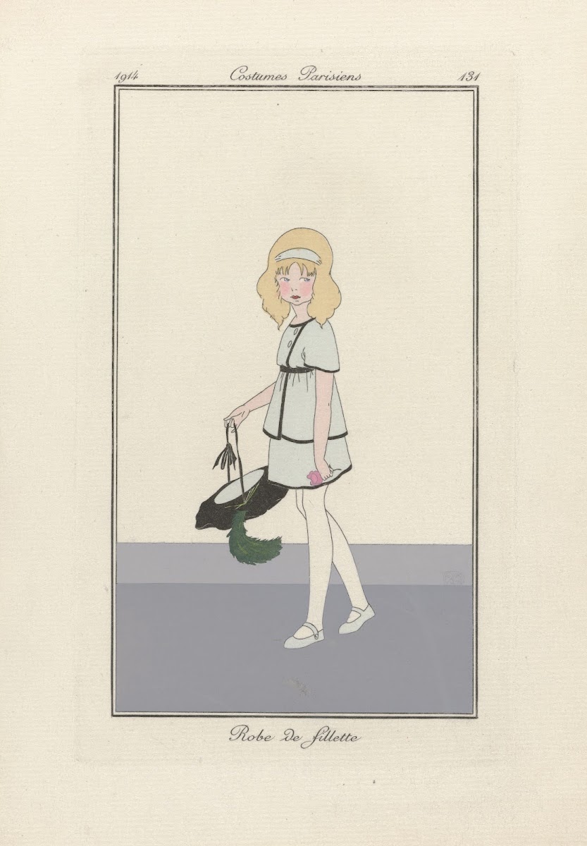 Robe De Fillette 1914