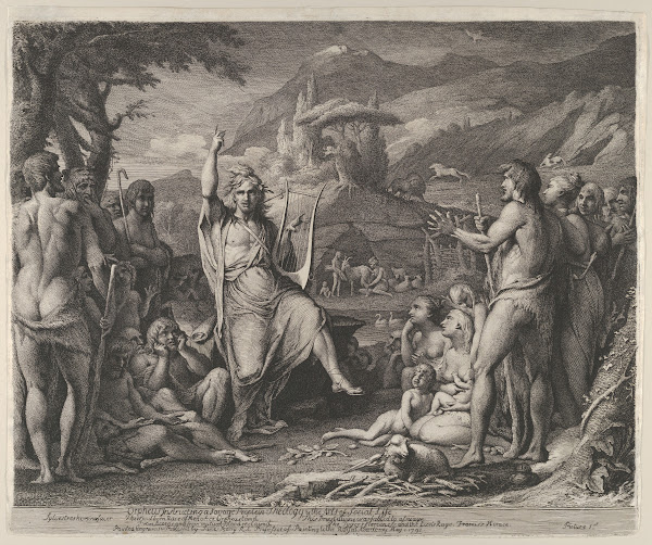Orpheus Instructing a Savage People in Theology and the Arts of Social Life 1791
