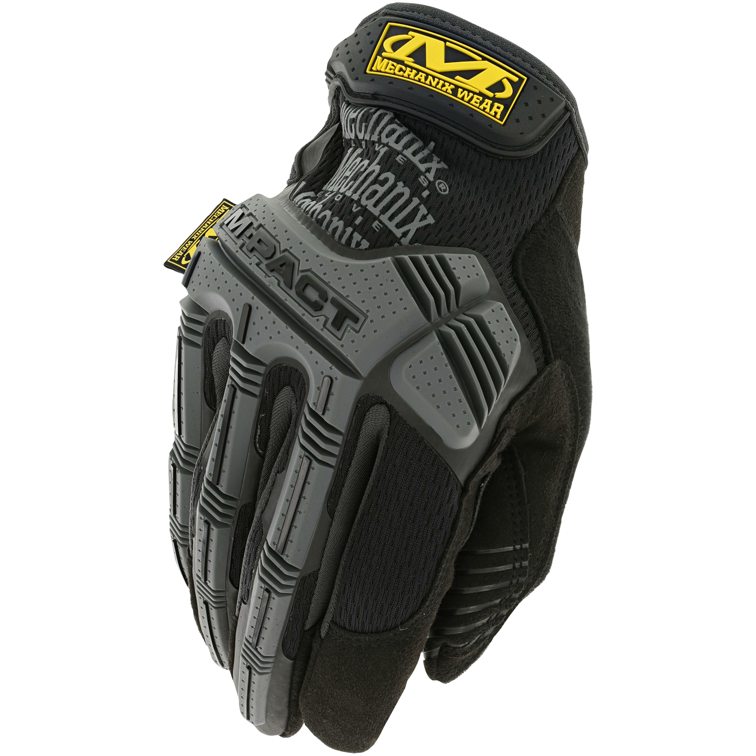 Mechanix Wear M-Pact Gloves, Large, Black (MPT-58-010)