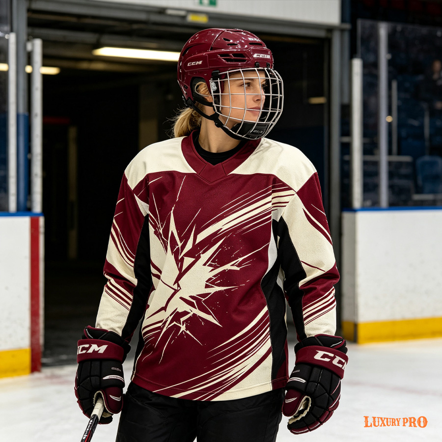 AOP MEG Crew Neck Hockey Jersey