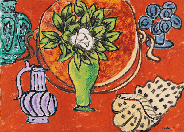 Nature morte au Magnolia 1950