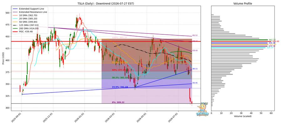 TSLA Daily
