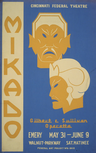 Cincinnati Federal Theatre Presents Mikado 1936