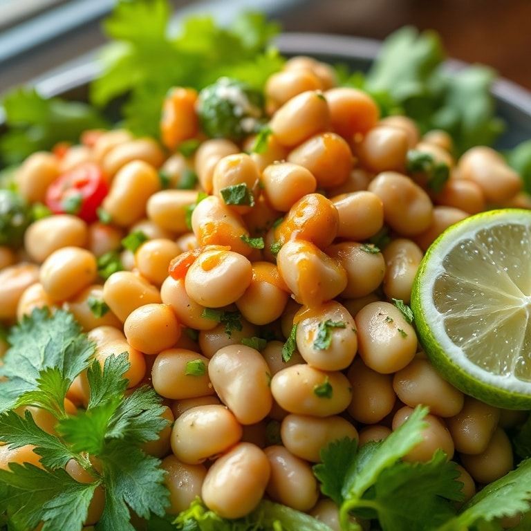 Zesty Cilantro Lime Bean Salad That’s Perfect for Meal Prep: Quick & Fresh Side finished