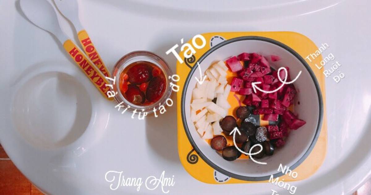 Ăn dặm - Trái cây tập ăn thô