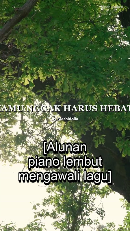 KAMU NGGAK HARUS HEBAT.