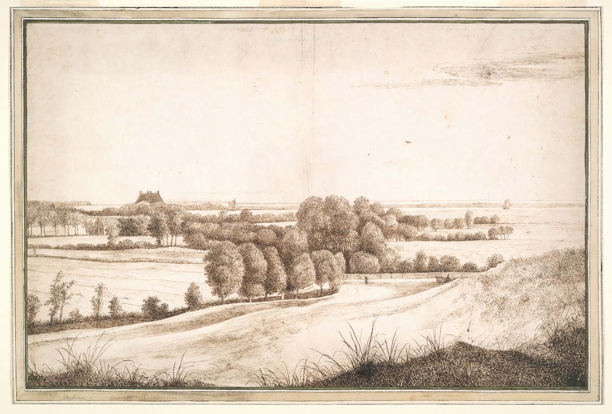 Panorama with a Country House before an InlandSea ca163840