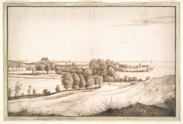 Panorama with a Country House before an InlandSea ca163840