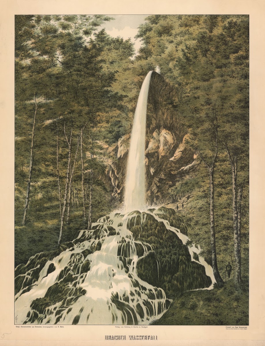 Urach Waterfall 1905