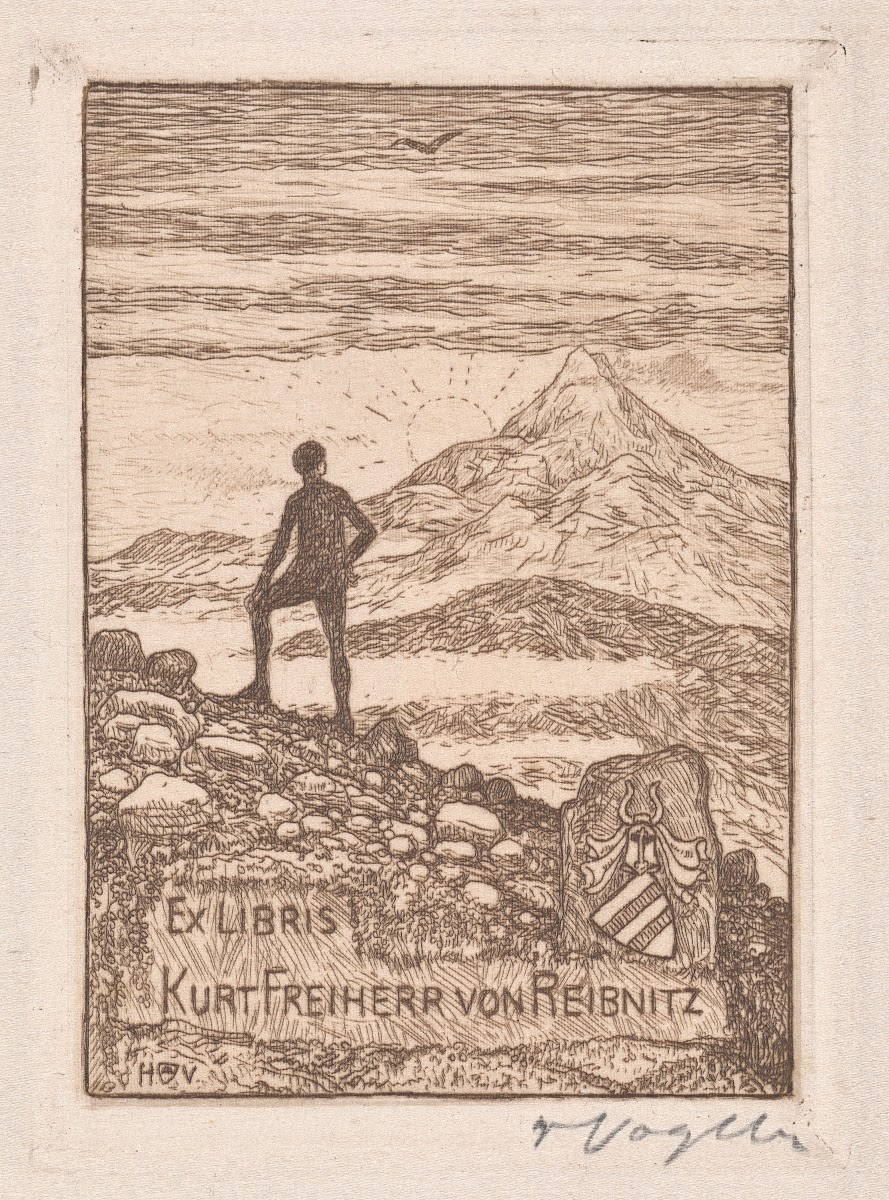 Ex Libris Kurt Freiherr von Reibnitz 1912