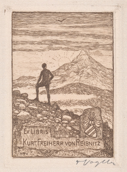 Ex Libris Kurt Freiherr von Reibnitz 1912