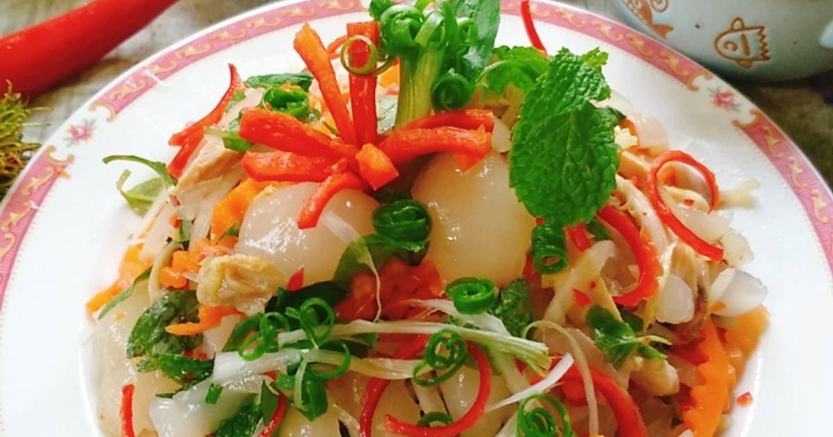Gỏi gà chôm chôm