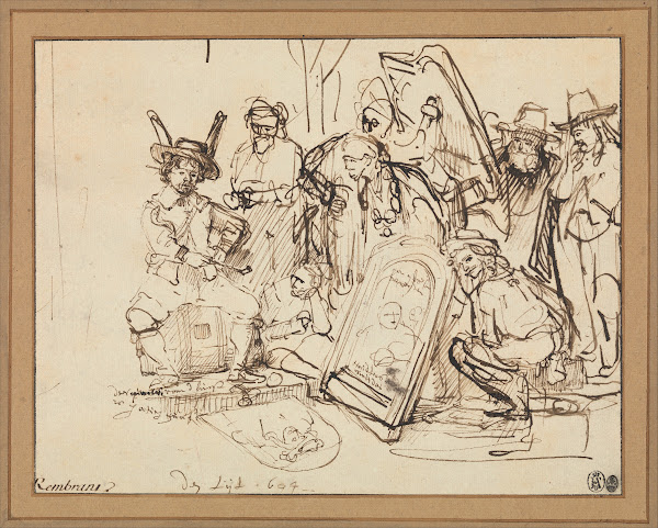 Satire on Art Criticism 1644