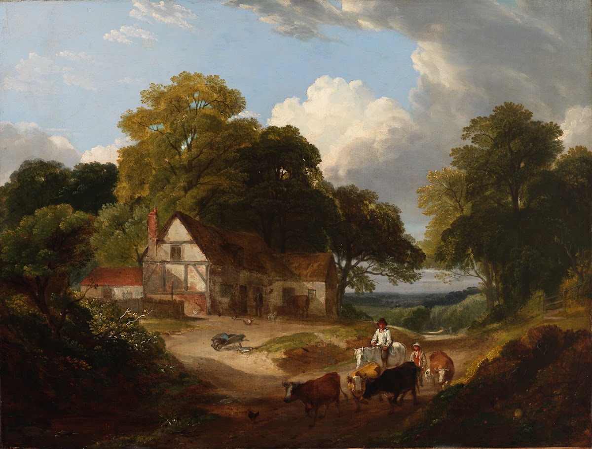 Barnyard Scene