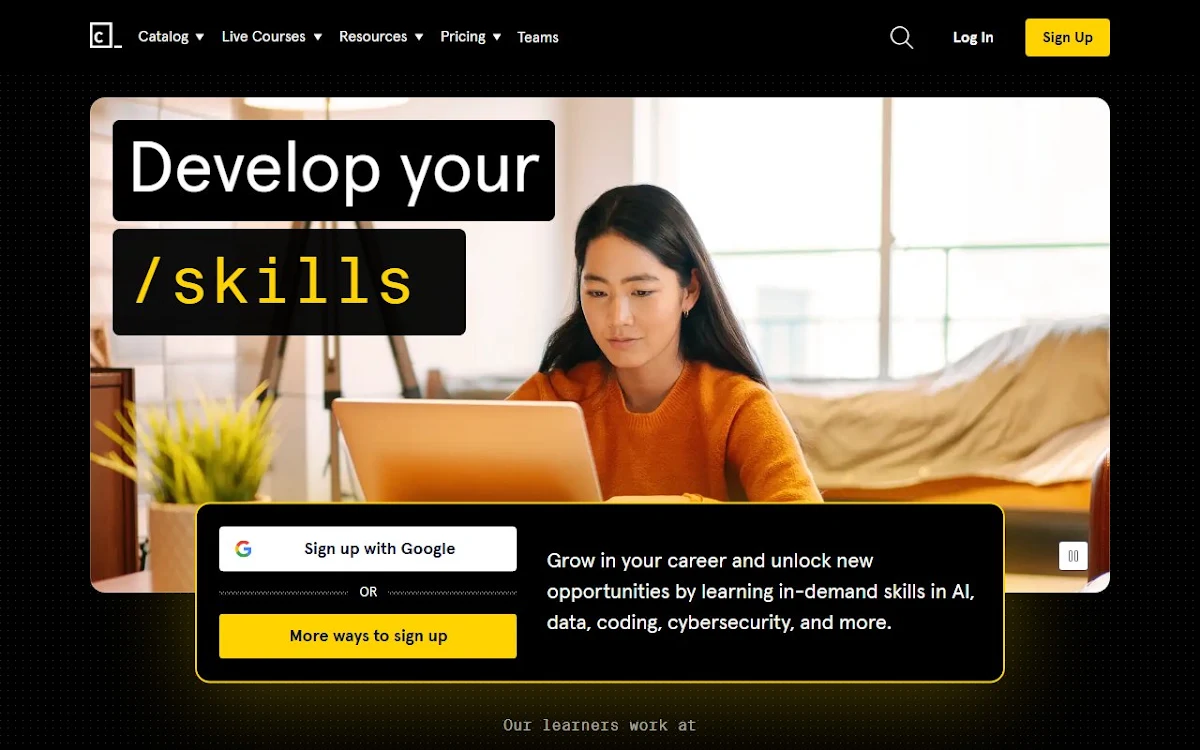Captura de Codecademy