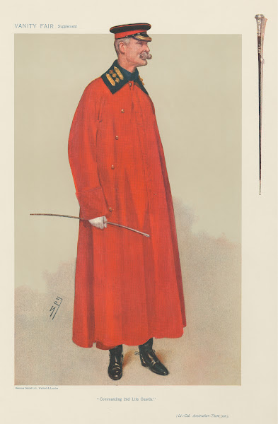 Military and Navy Commanding 2nd Life Guards Lieutenent Colonel Anstruther Thomp