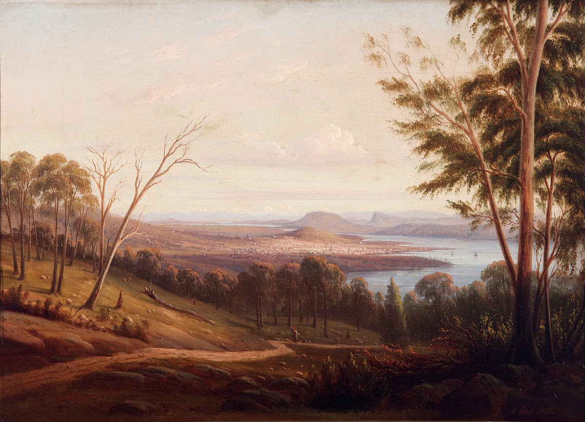 View of Hobart Town 1853