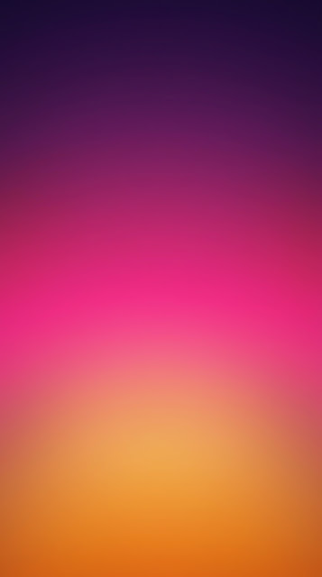 Minimalist Gradient Transition from Dark Violet to Fuchsia and Amber - Free mobile Wallpaper