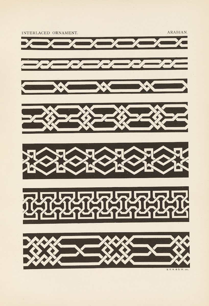 Outlines of ornament in the leading styles Pl10 1881