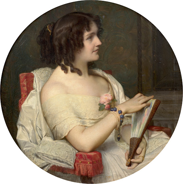 Portrait of Mrs Adolphe Viollet le Duc 1847