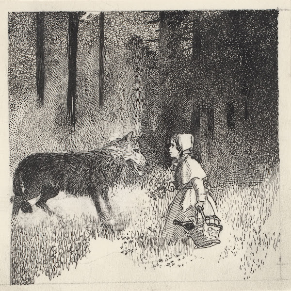 Roodkapje en de wolf
