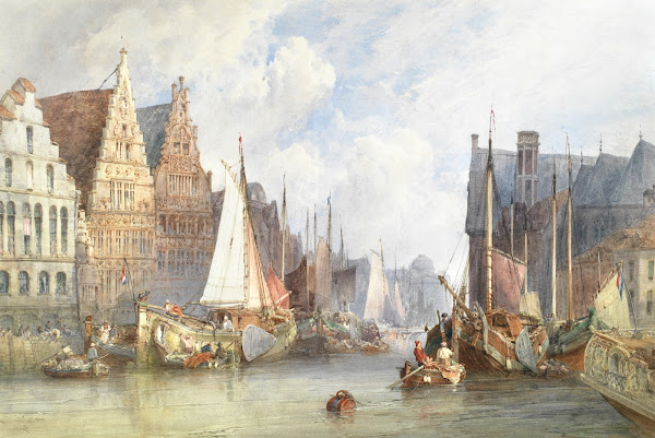 View of Ghent 1895