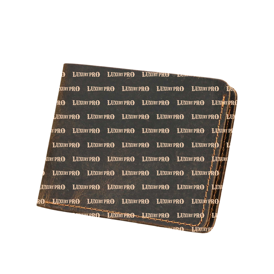 2D Crazy Horse Leather Wallet