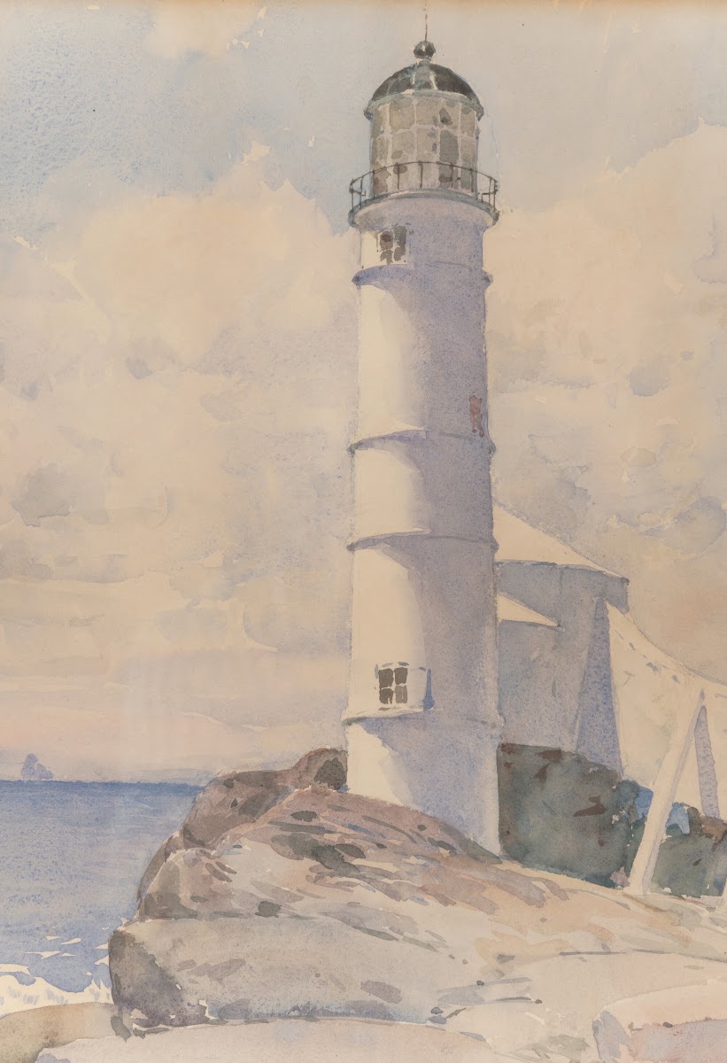 Lighthouse Isle of Shoals 1886