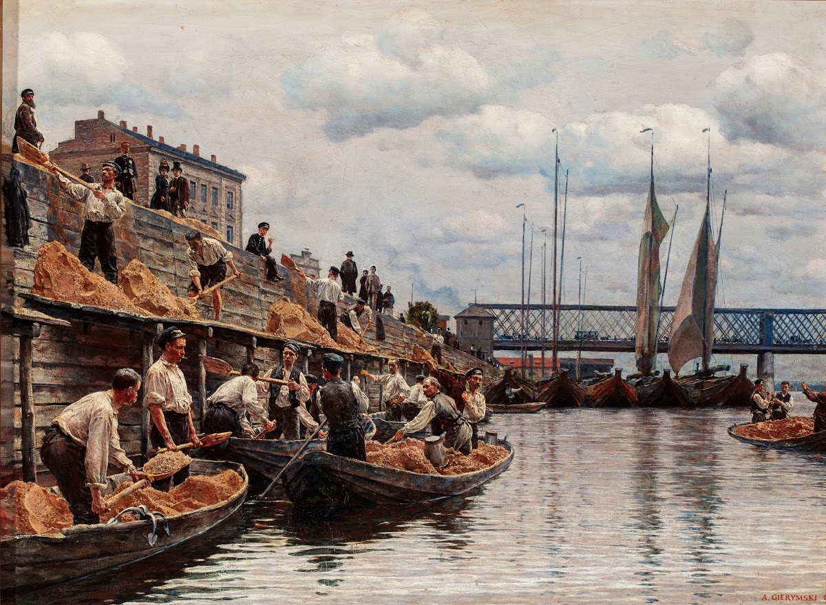 Sand workers