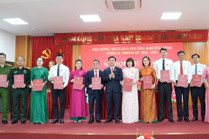 Phường Khương Đình kiện toàn các chức danh lãnh đạo HĐND, UBND - Đài Phát thanh và truyền hình Hà Nội