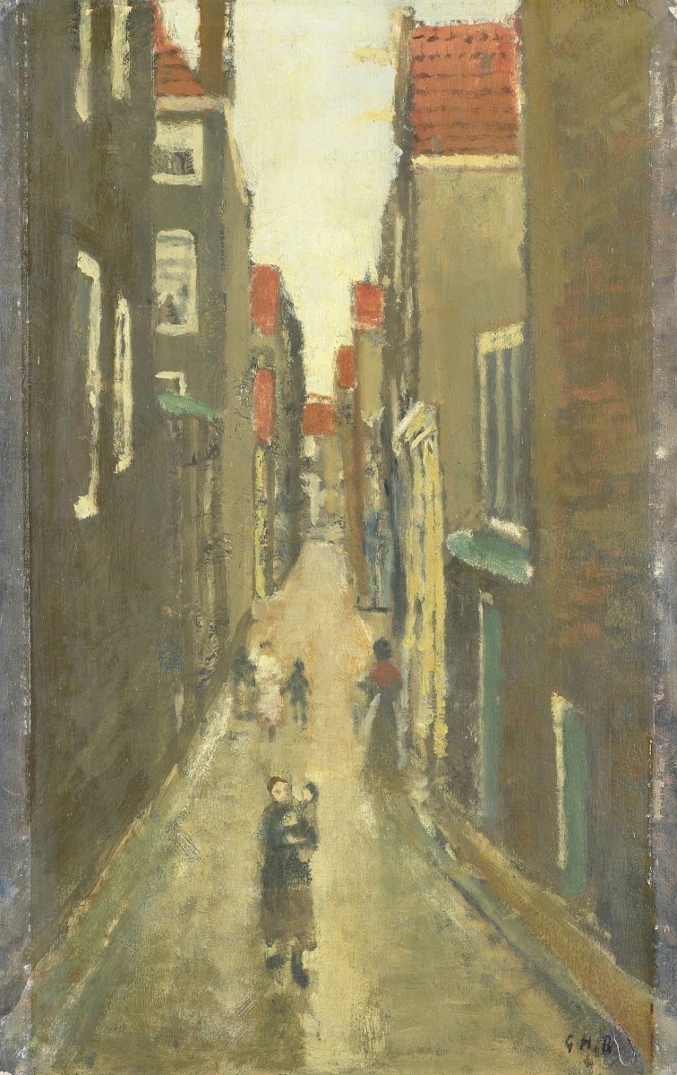 The Baanbrugsteeg looking from the Haarlemmerdijk towards the Vinkenstraat and t