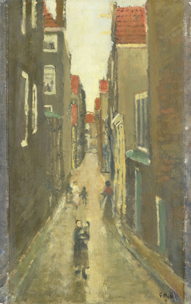 The Baanbrugsteeg looking from the Haarlemmerdijk towards the Vinkenstraat and t