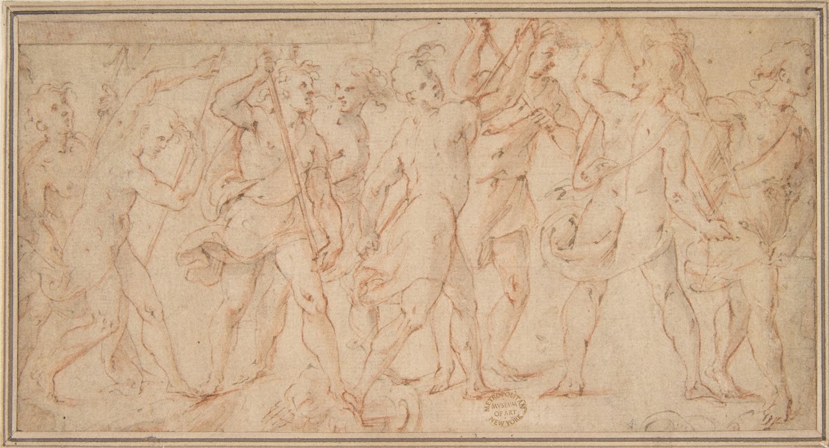 Procession of figures 151085