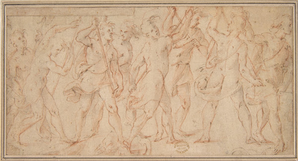 Procession of figures 151085