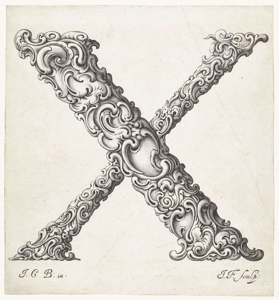 Letter X 1645 1650