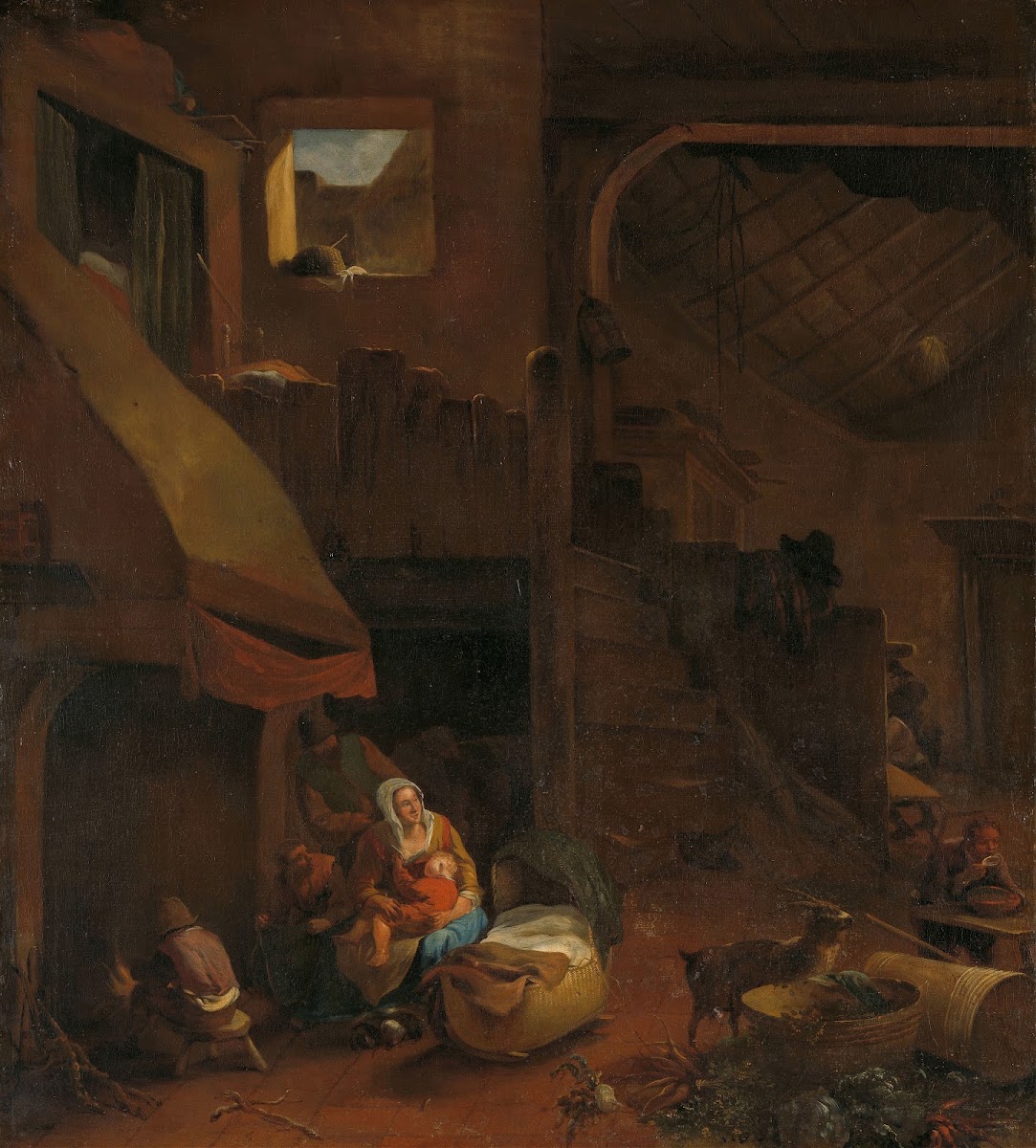 Interior of a peasant hut 1650   1693