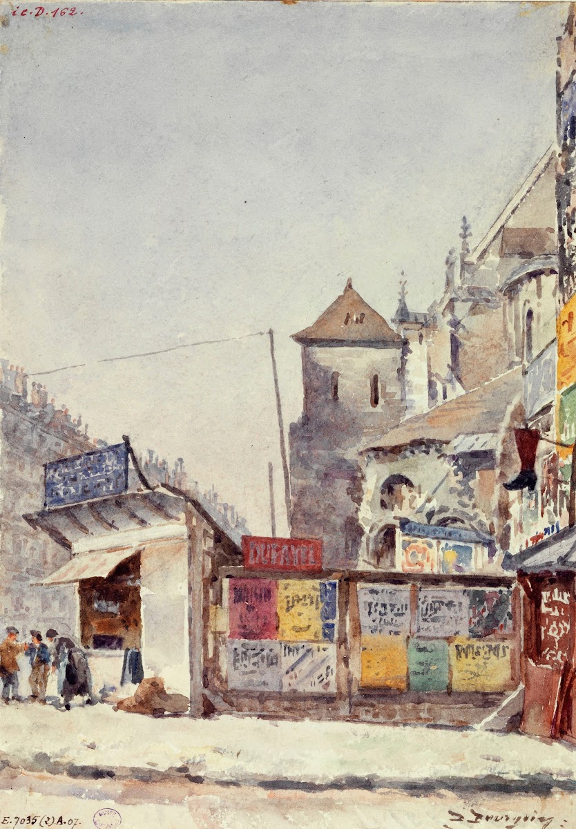 Palissade Autour De LéGlise Saint Nicolas Rue RéAumur