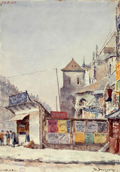 Palissade Autour De LéGlise Saint Nicolas Rue RéAumur