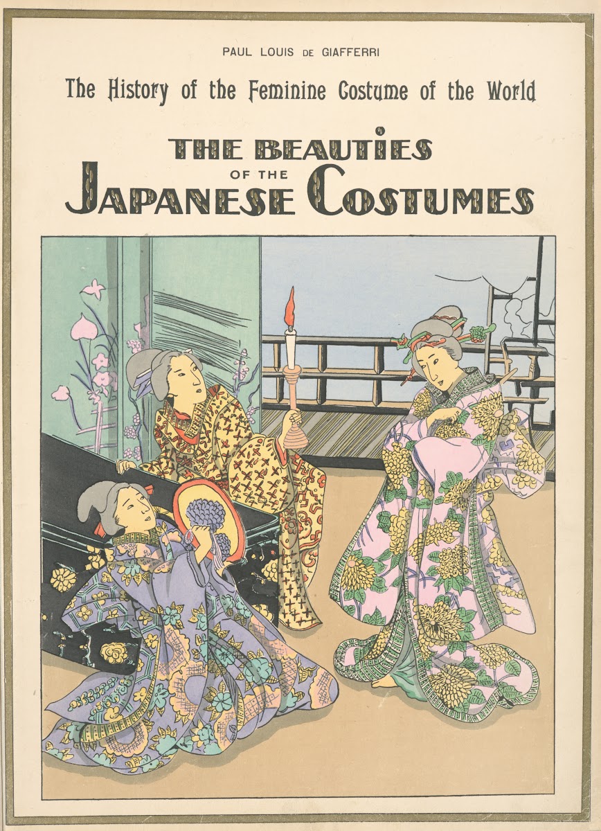 The beauties of the Japanese costumes 1926 1927
