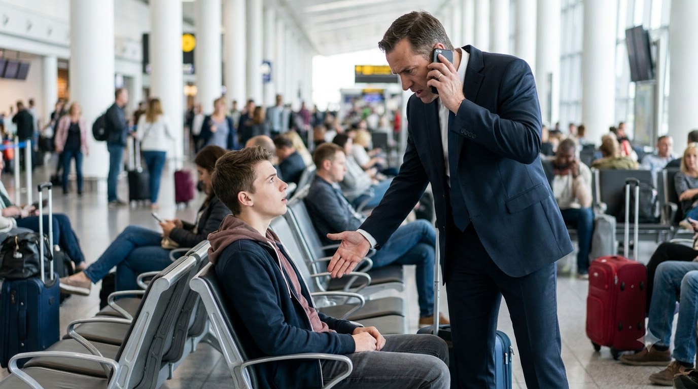 “This Seat Is Mine Now,” The Man Said. “Move Before I Call Someone To Remove You.”