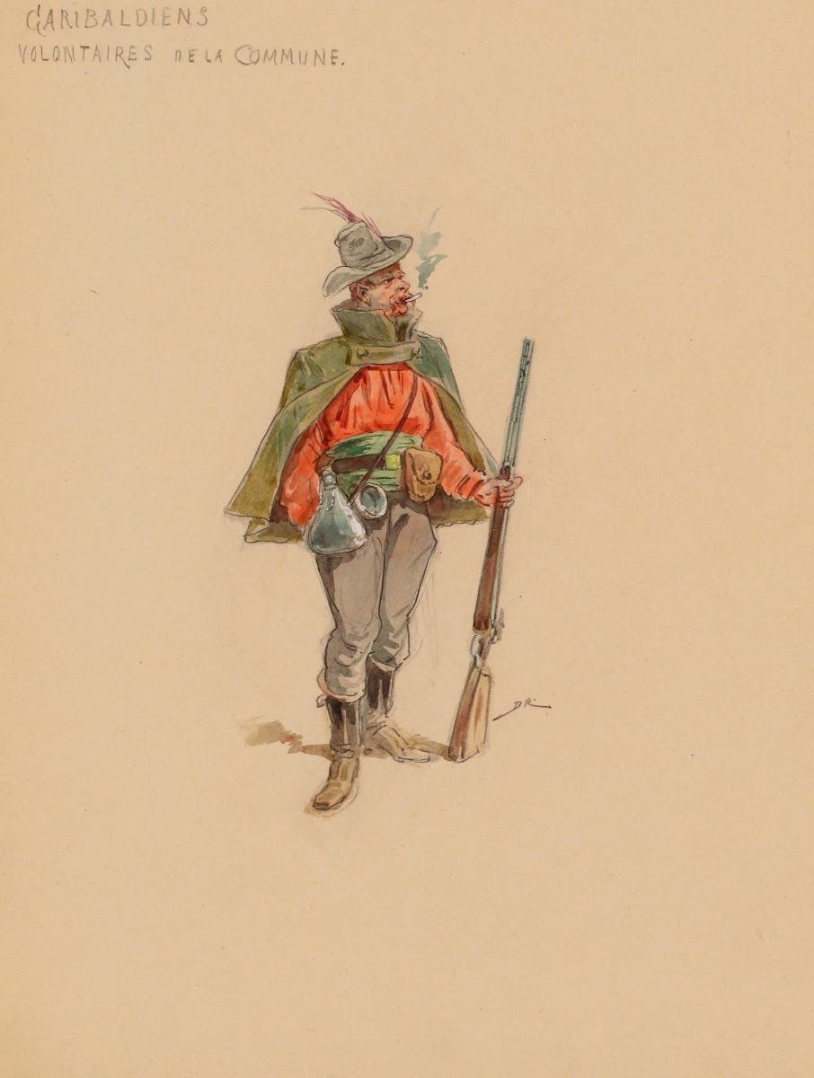 Garibaldiens Volontaires De La Commune