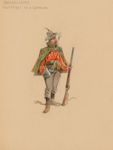 Garibaldiens Volontaires De La Commune