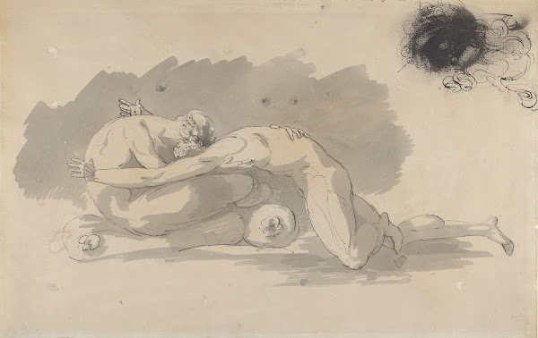 A suppliant figure 1779