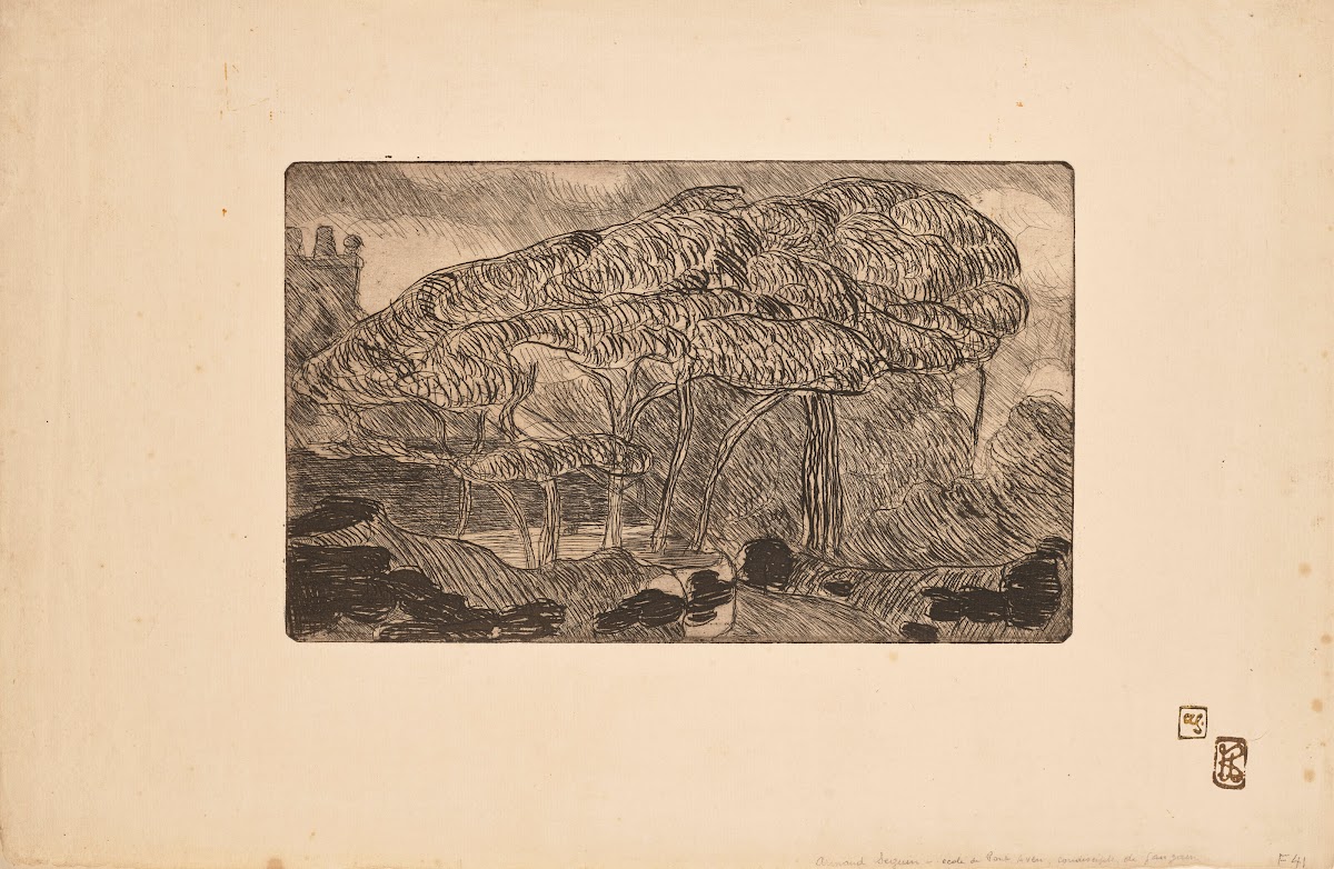 Lorage The Billowing Trees 1893