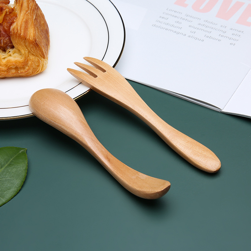 Wooden spoon, natural wood