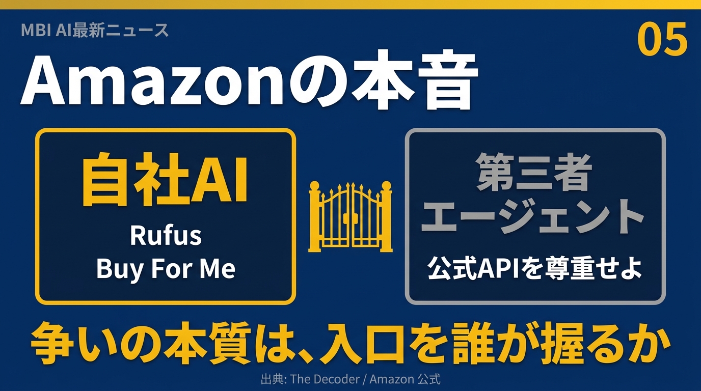 AmazonのRufusとBuy For Me