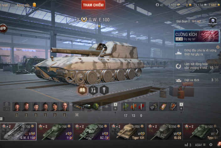 Bán Acc World of Tanks có 1 tank cấp 11 Leopard 120 + 3 Cấp...