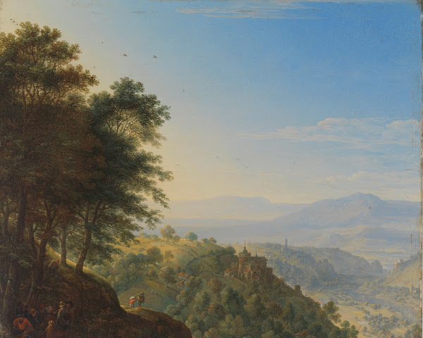 Berglandschap bij Boppard aan de Rijn 1660