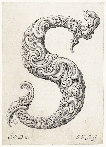 Letter S 1645 1650